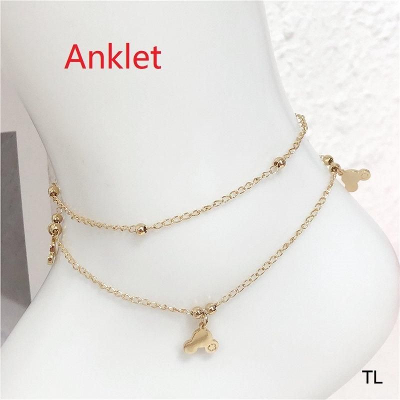 Manufacturers Wholesale Fashion Jewelry Anklets, Stainless Steel Jewelry Gold Ankle Chain
