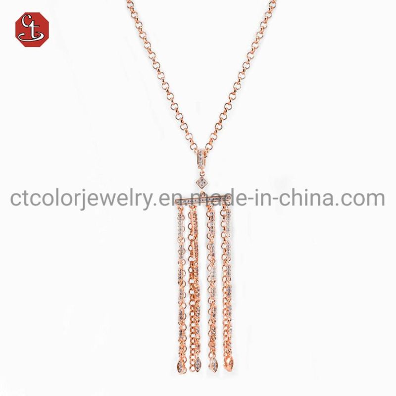 Fashion Accessories 925 Sliver Flower Shape Necklaces Jewelry Pendants Fashion Charm Silver Plated Choker Necklace for Women