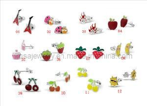 New Arrival 316L Stainless Steel Earrings for Girls (SJE1681)