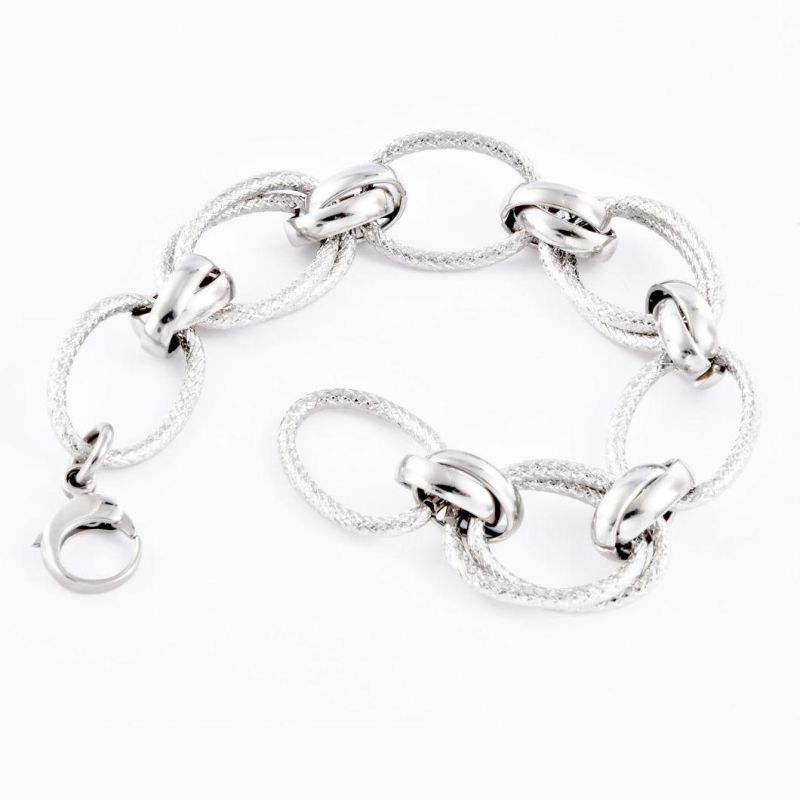 Handmade Fashion Jewelry Mens Stainless Steel Custom Gold Platde Necklace Bracelets OEM