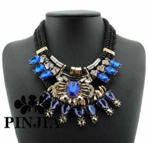 Women Rope Crystal Rhinestone Necklace Jewelry Fashion Jewellery