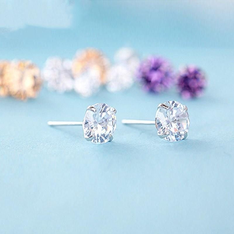 S925 Sterling Silver Jewelry Stud Earrings