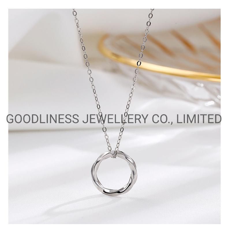 New Design 925 Sterling Silver Pendant Necklace Fashion Jewelry