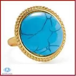 2013 Boutique Explosive Models Gemstone Jewelry Novelty Design Calaite Ring
