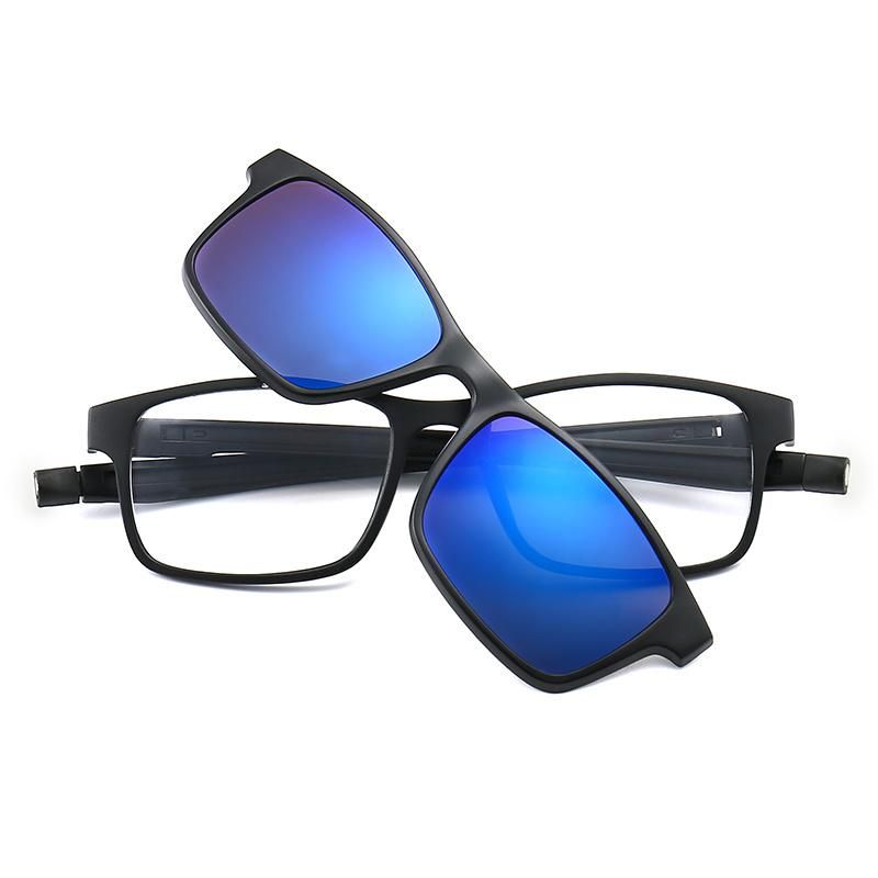 2020 Newest Design High Quality Clip-on Frames Acetate Sunglasses