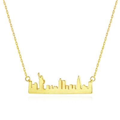 Manufacturer Fashion Necklace City in Miniature Fine Chain Jewelry