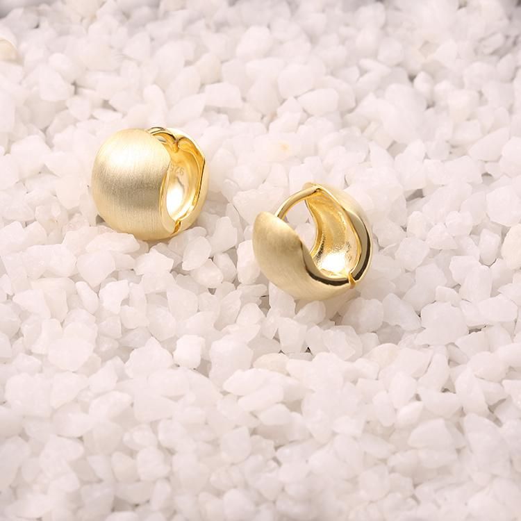 Fashion Accessories 925 Silver Hot Sell High Quality Gold Plated Fashion Jewelry Trendy 2022 Jewellery Beauty Fine Earrings