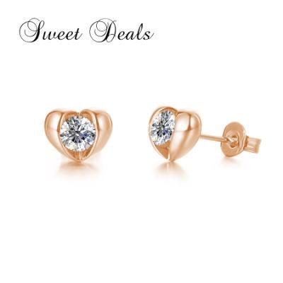 Wholesale Factory Stud Fashion Jewelry Heart Earrings
