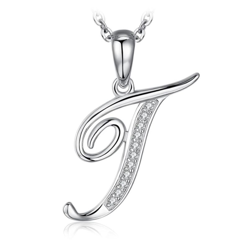 Fashion Pendant with CZ Pave Cubic Zirconia 925 Sterling Silver Jewelry Wholesale