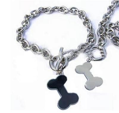 Hot Sell Pet Jewelry Stainless Steel Chain Necklace
