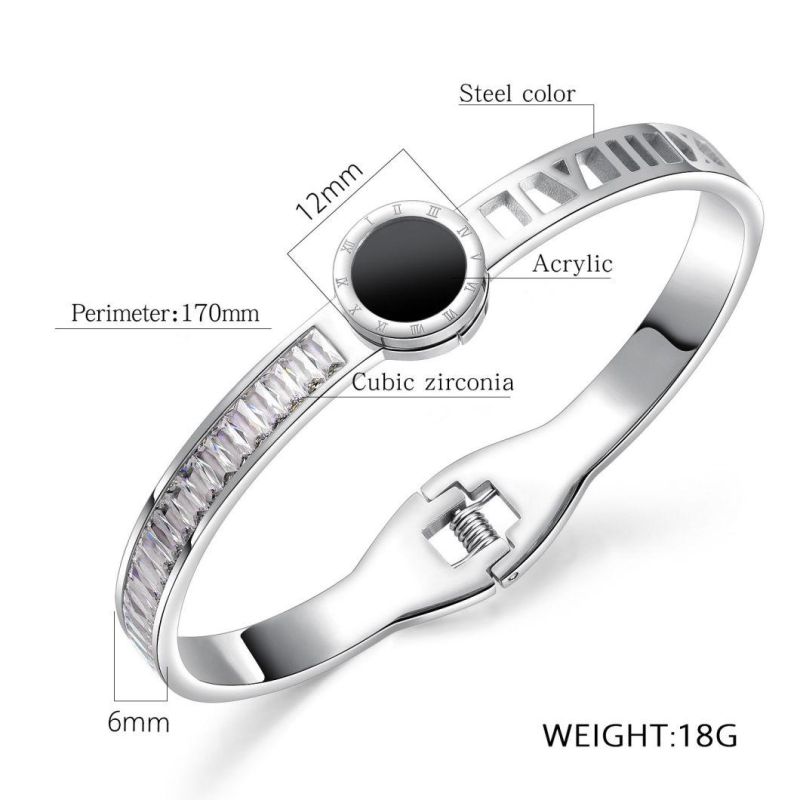 Stainless Steel Jewelry Roman Style Bracelet Br855