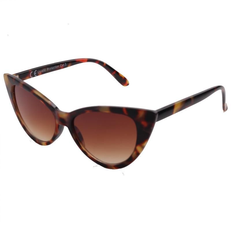 2020 Hot Selling Vintage Cateye Tortoise Fashion Sunglasses