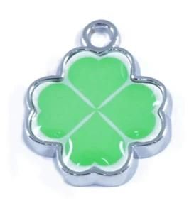 Lucky Clover Metal DIY Pendant