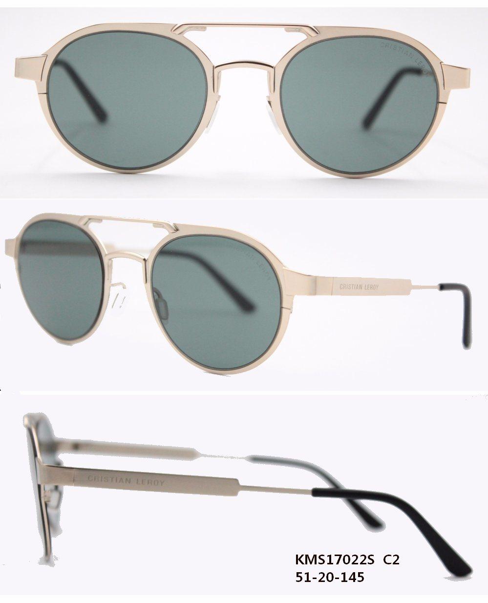 Metal Sunglasses Hot Selling Unisex′s Sunglasses (KMS17022S)