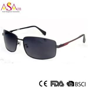 Fashion Quality Sports Metal Polarized Sunglasses with UV400 (16006)