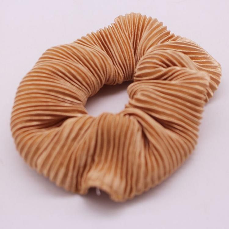 Colorful Satin Hair Scrunchies for Woman