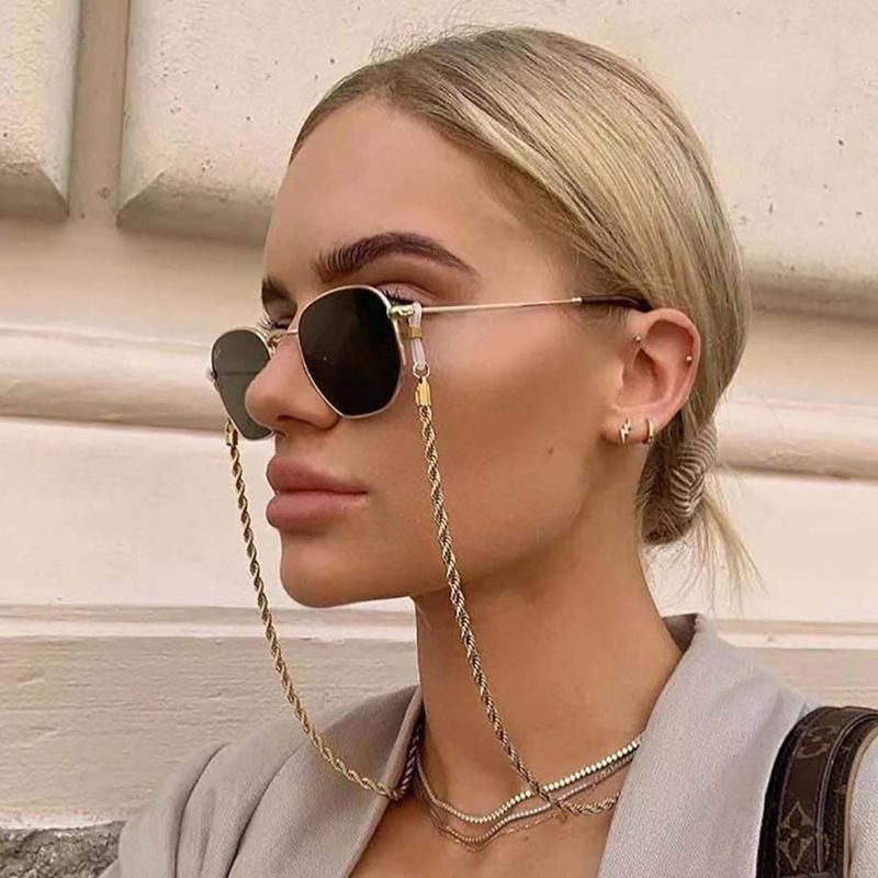 Beaded Eyeglass Holder for Women Colorful Beaded Sunglasses Chain Reading Eyeglasses Chain Strap Cord Lanyard Eyewear Retainer