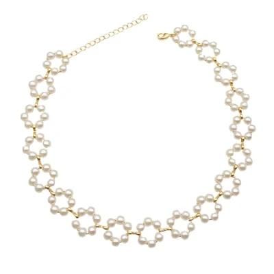 Fashion Jewelry Pearl Collarbone Chain Necklace Collar Necklace Neckband