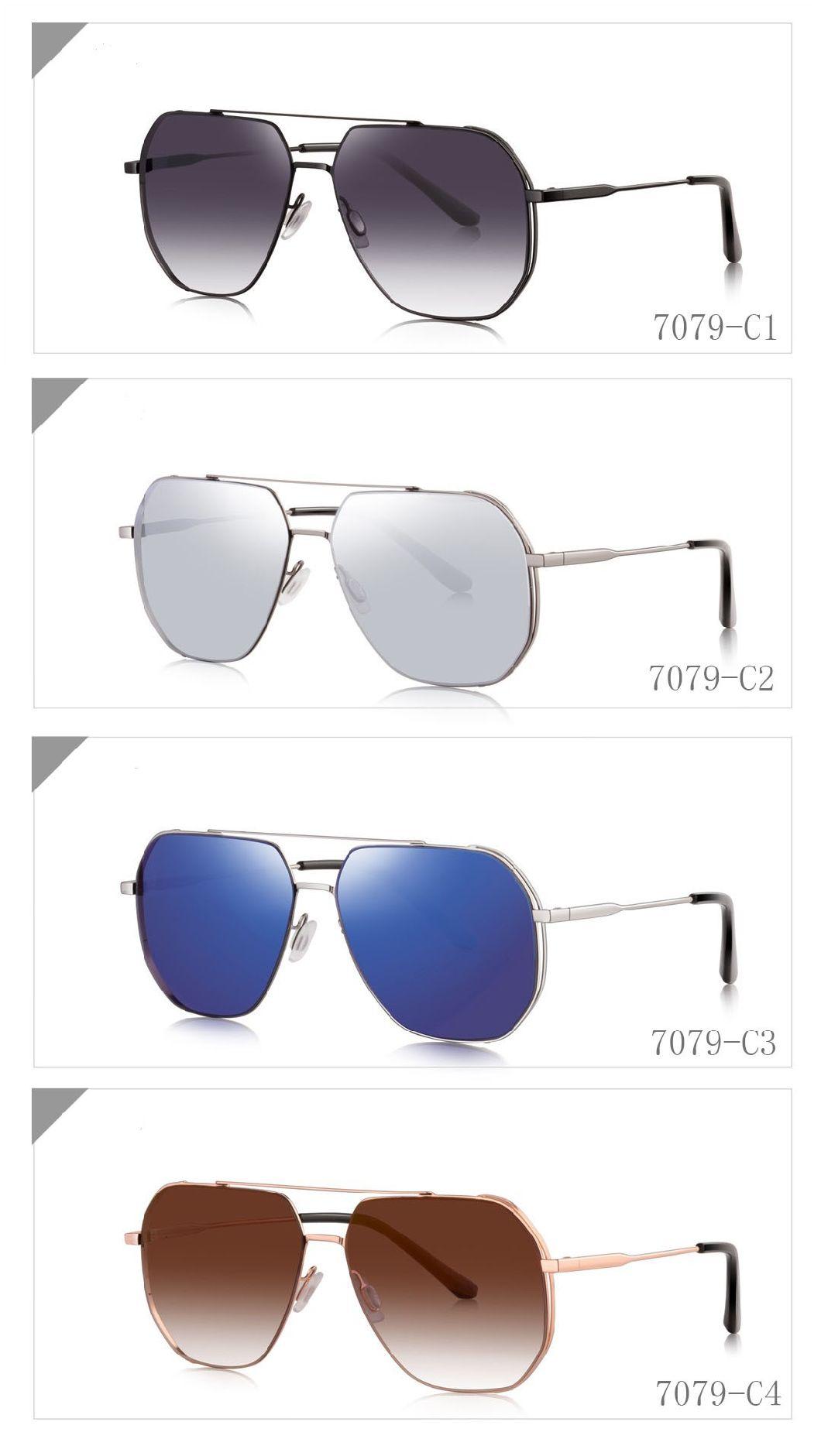 Newest Hot Sell Wholesale Men Metal Sunglasses Ready Goods
