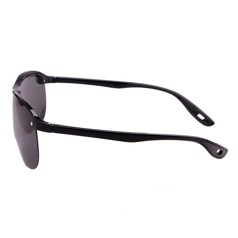 2019 Round Shape Half Frame Sports Sunglasses