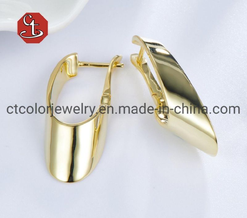 Personalized Buckle Earring Oval Shape 925 Sterling Silver Fashion Jewelry Earrings