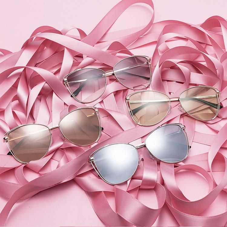 2019 Oversized Lense Fashion Metal Sunglasses