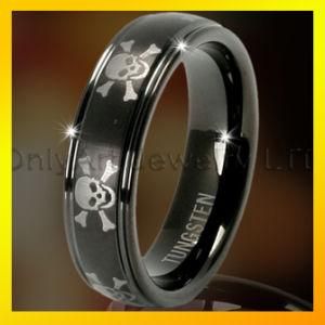 Fashion Tungsten Skull Ring Jewelry