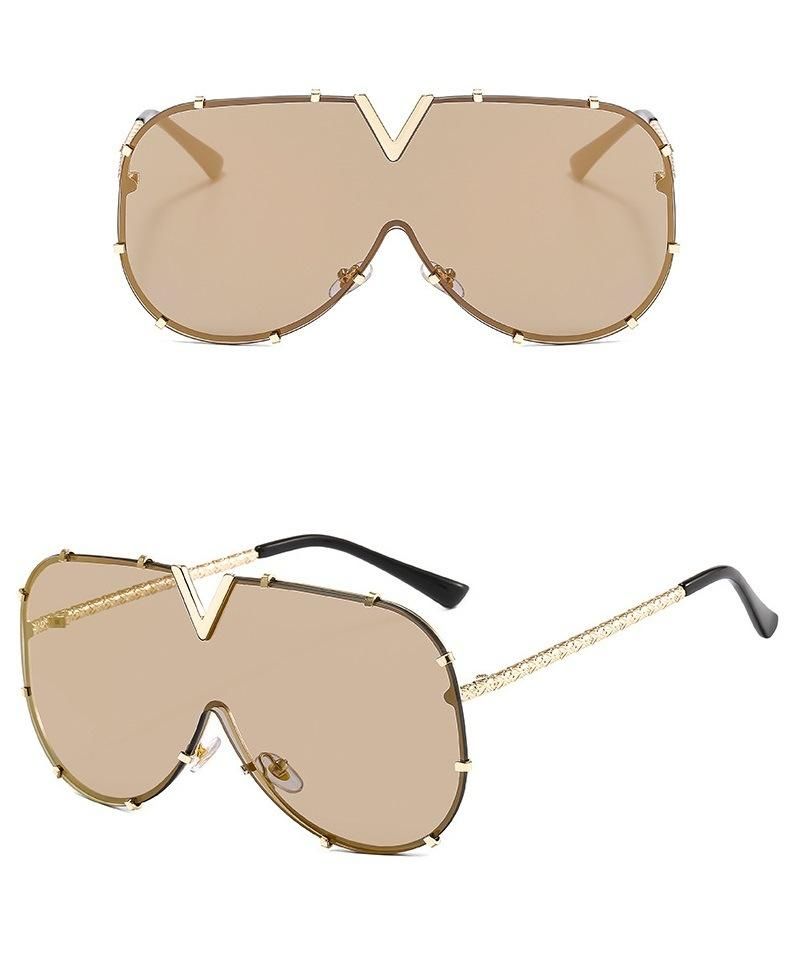 2020 Fashion One-Piece Personality Punk Sunglasses Wholesale