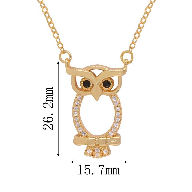 2022 Latest Owl Fashion Jewelry Necklace