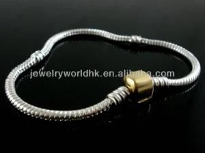 925 Silver Bracelet for European Charm Beads (S01)