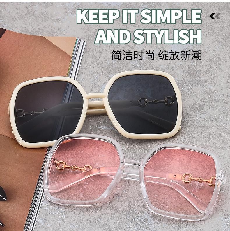 Big Square Frame Oversized Colorful Custom Fashion Trendy Women Men Sun Glasses Shades Sunglasses 2020 2021