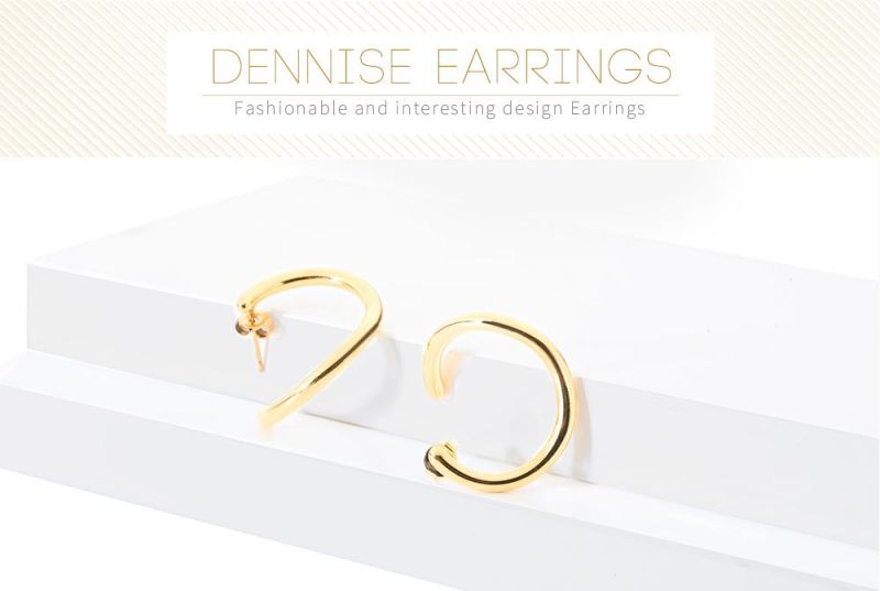 Fashion Jewelry Short 100% Copper Stud Earrings