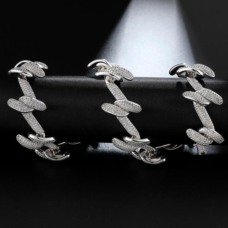 Gold Plated Hook Medium Chain Necklace Jewelry
