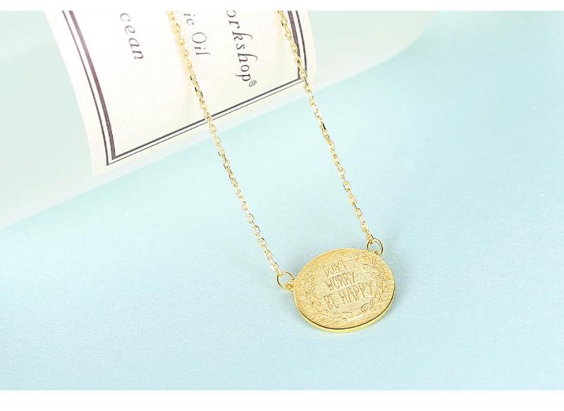 European and American Jewellry Fashion Rose Gold Necklace