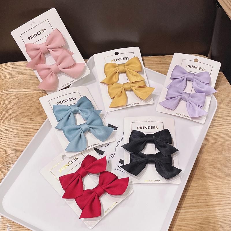 Children′s Bow Headwear New Little Girls Baby Women′s Hairpin