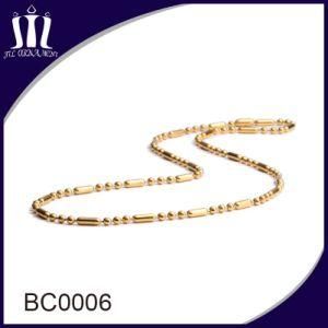 High Quality 2.0mm Colored Beaded Ball Chains Necklace