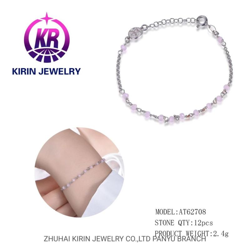 Luxury Design Fashion Accessories 2022 New Charm Trendy Jewelry Silver 925 Women Bangle Ladies Bracelet