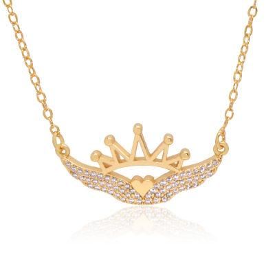 2022 Wholesale Crown Ladies Fashion Jewelry Necklace
