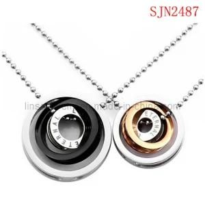Fashion 316L Stainless Steel Pendant for Lovers (SJN2487)