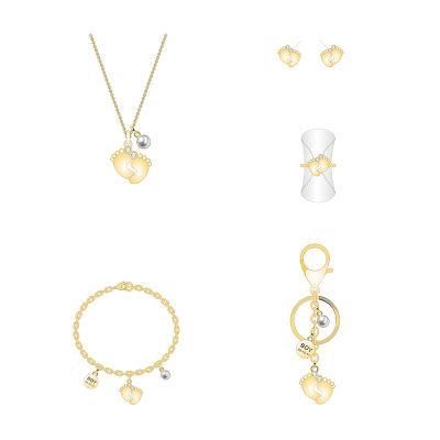 Super Selling Exclusive Custom Golden Feet Jewelry Set