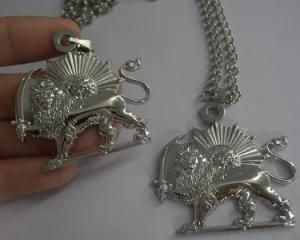 Best Quality 3D Silver Lion Hanging Jewelry Charm Necklace Pendant for Decorations