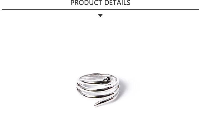 Universal Contracted Fashion Jewelry Silver Plating Ring