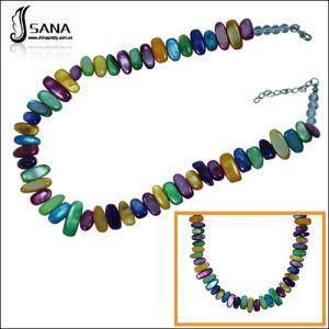 Fashion Jewelry Colourful Natural Stone Necklaces (CTMR130407004)