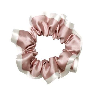 Pink Color for Mulberry Silk Scrunchies in High Quality