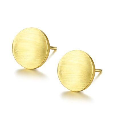 Charming Gold 925 Sterling Silver Mini Ear Studs