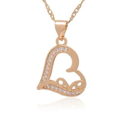 2022 Heart Pendant Women Party Fashion Jewelry Necklace