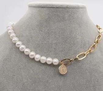 Faction Design Natural Freshwater Pearl Necklace