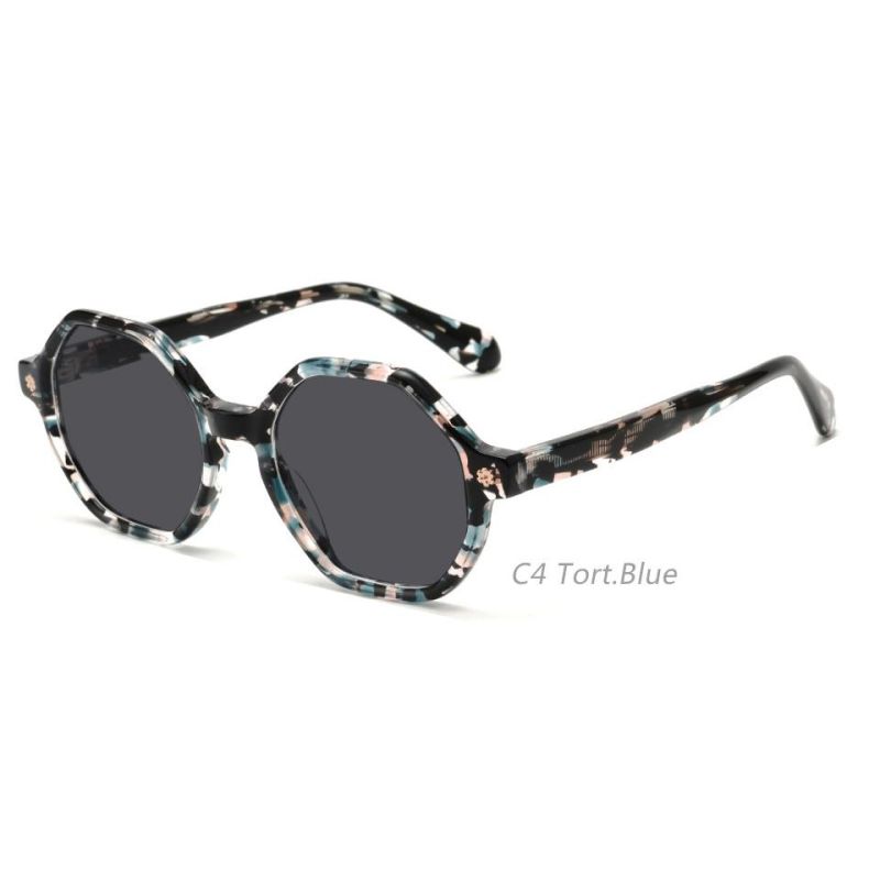 2022 Trendy Acetate Sunglasses UV Protection Shenzhen Supplier Sunglasses