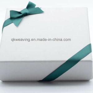 Satin Ribbon Bow Satin Flower with Elastic Loop for Gift Packing