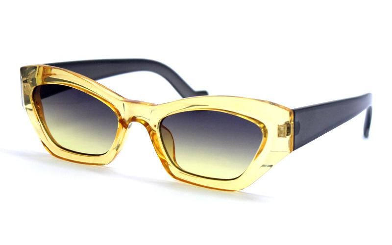 Fashion Plastic Frame Sunglasses with Multi Colors